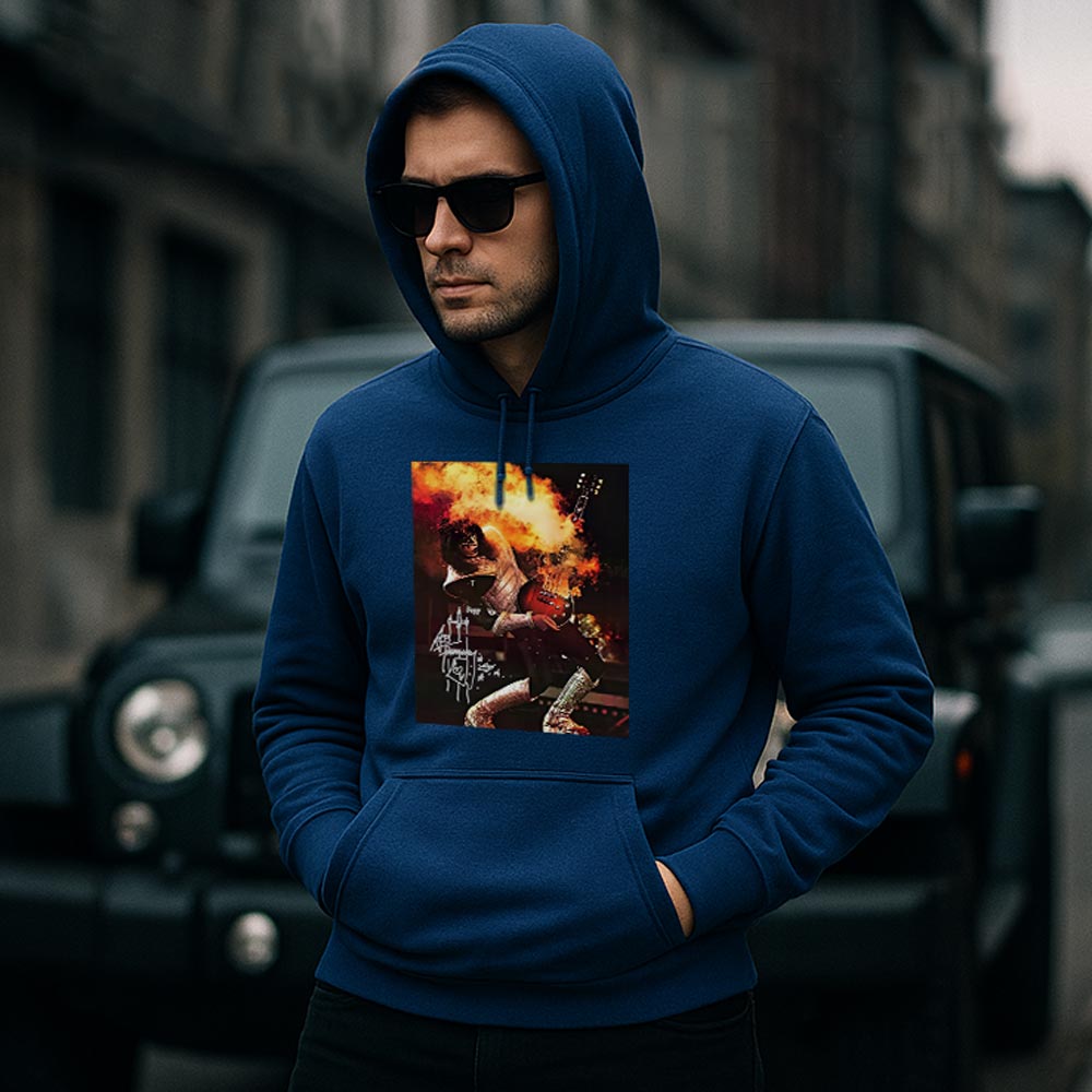 Ace Frehley Autographed Signed Hoodie