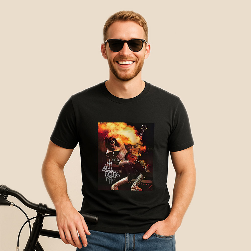 Ace Frehley Autographed Signed Tee