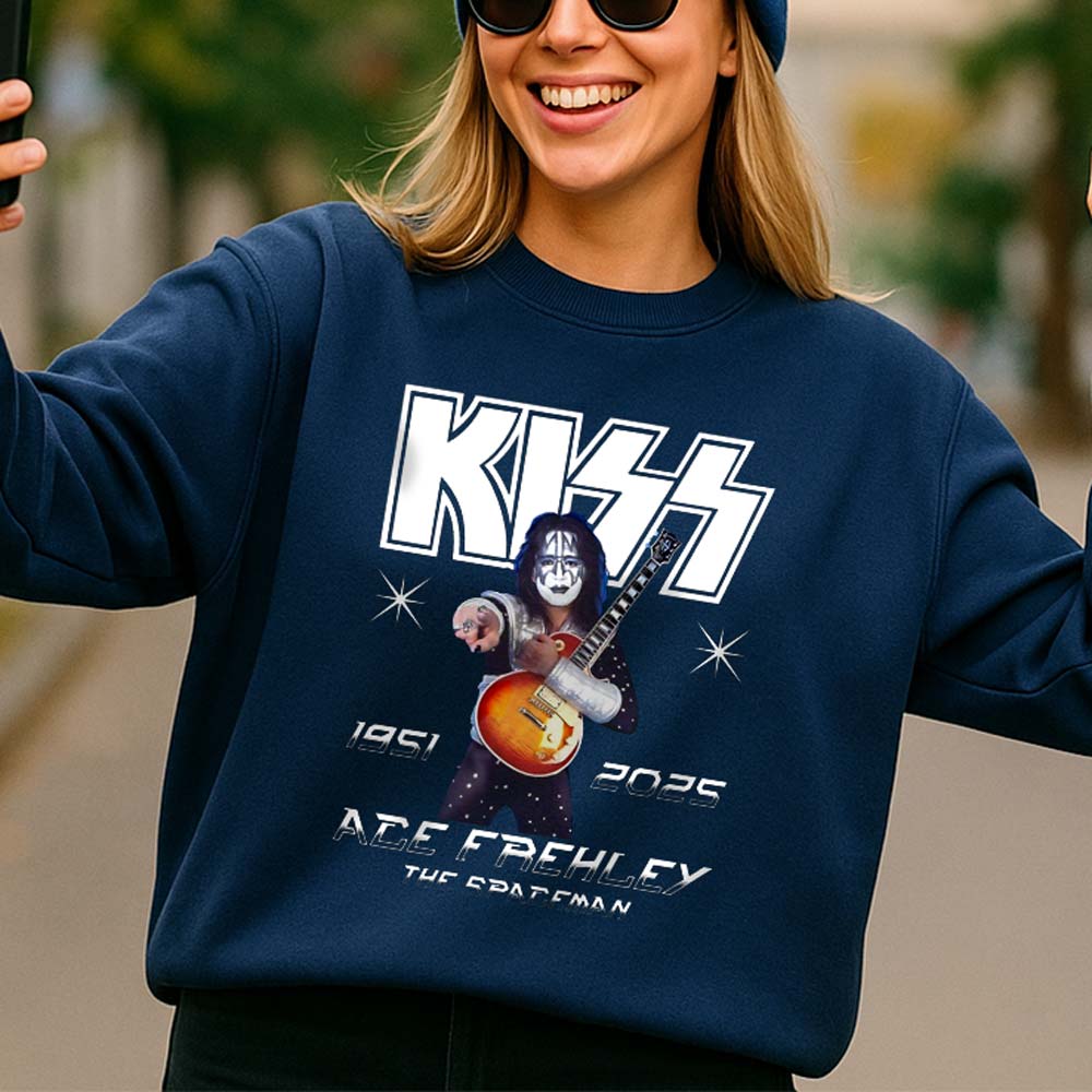 Ace Frehley, Kiss The Spaceman Sweatshirt