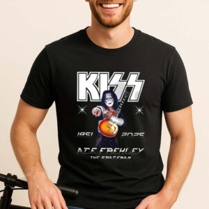 Ace Frehley, Kiss The Spaceman Shirt,1951-2025