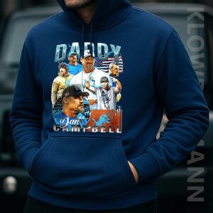 Daddy Dan Campbell Hoodie, Detroit Lions