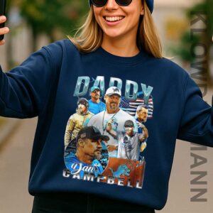 Daddy Dan Campbell Sweatshirt, Detroit Lions