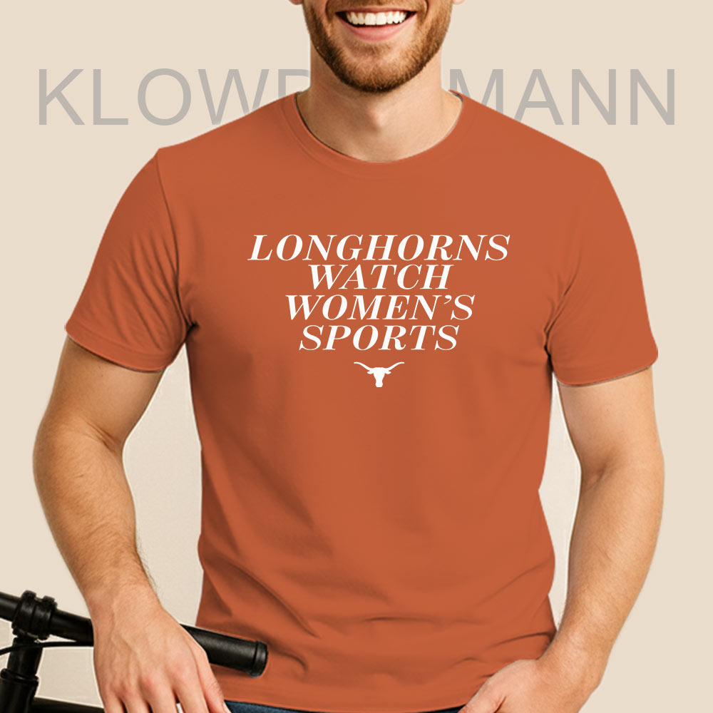 Longhorns Watch Women’s Sports Shirt, Texas Longhorns