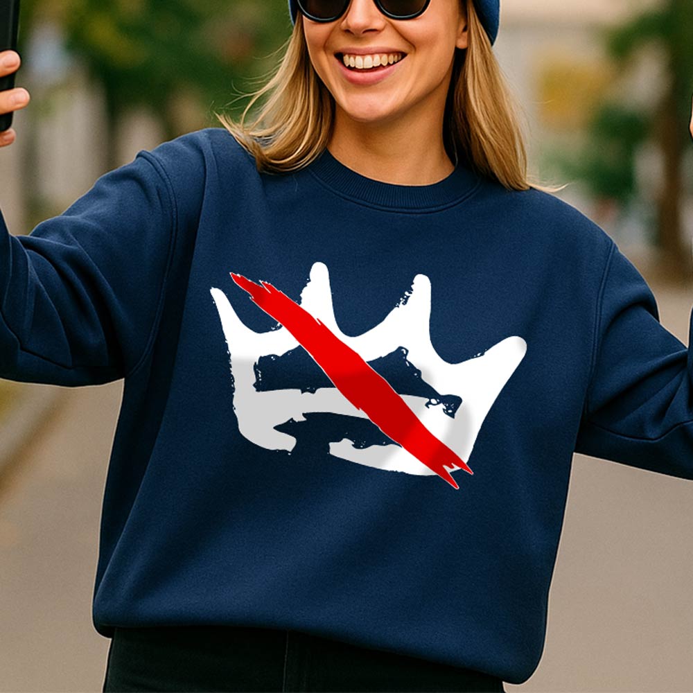 Nope Kings Black Cat Sweatshirt, Anti Trump