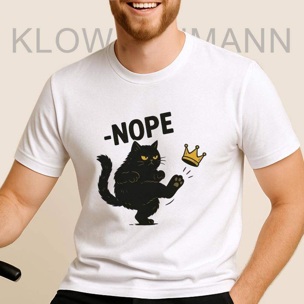 Nope Kings Black Cat Shirt, Anti Trump