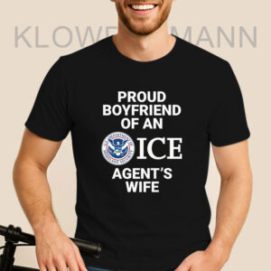 Proud Boyfriend Of An Ice Agents Wife Shirt
