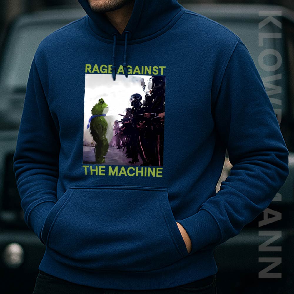 Rage Against The Machine Portland Frog Hoodie, Anti Trump