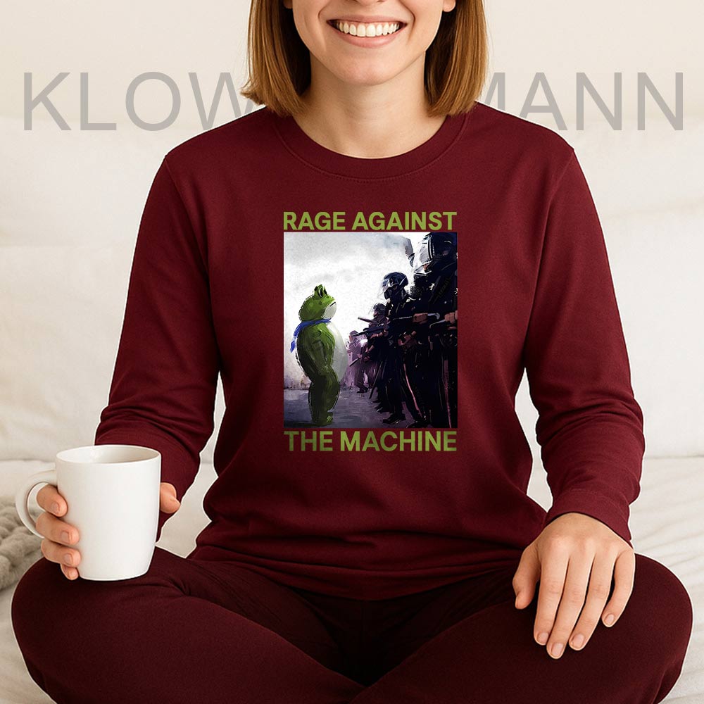 Rage Against The Machine Portland Frog Long Sleeve, Anti Trump