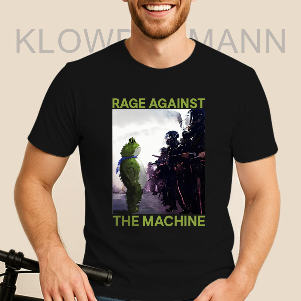 Rage Against The Machine Portland Frog Shirt, Anti Trump