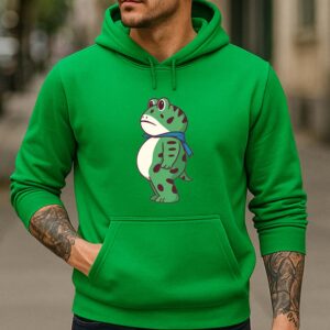 Resist Portland Frog hoodie, I Stand With Frog