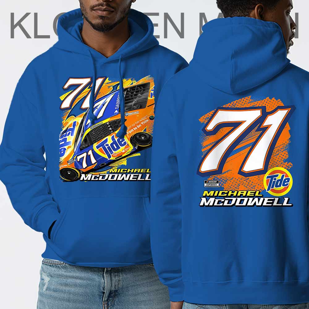 71 Michael McDowell Tide Hoodie, Nascar