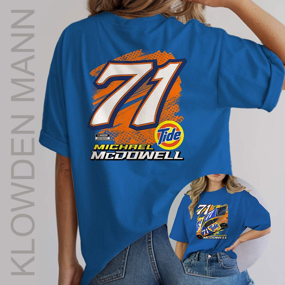 71 Michael McDowell Tide Shirt, Nascar