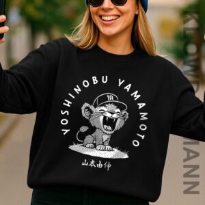 Yoshinobu Yamamoto Baby Lion Sweatshirt, Los Angeles Dodgers
