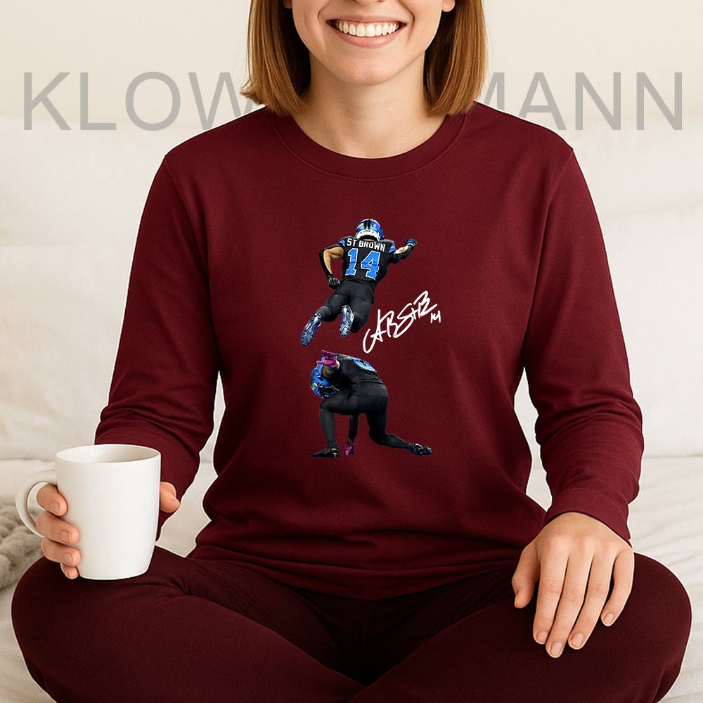 Amon-Ra St. Brown Fly Long Sleeve, Detroit Lions