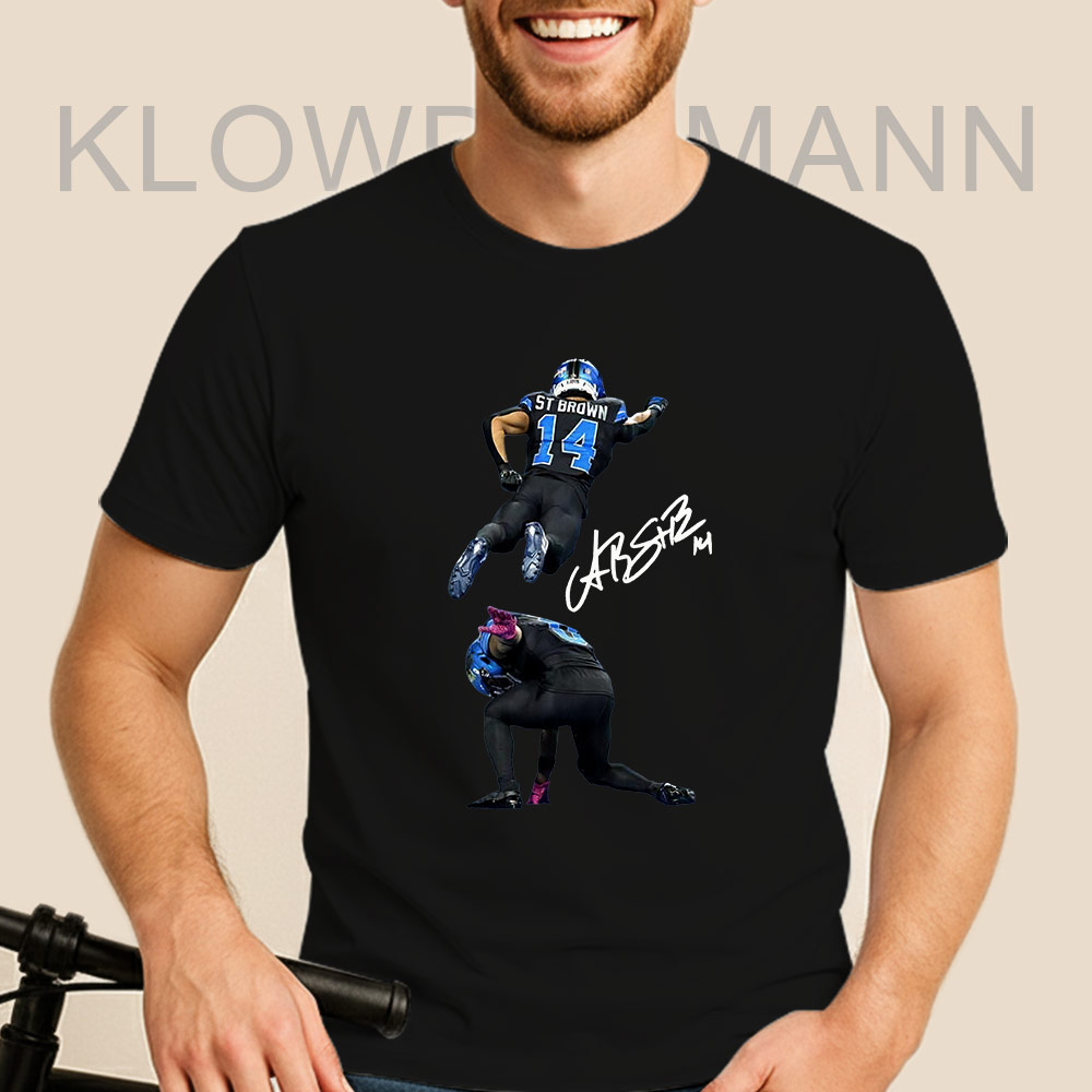 Amon-Ra St. Brown Fly Shirt, Detroit Lions