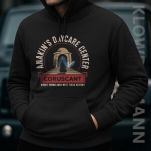 Anakin's Daycare Center Coruscant Hoodie, Star Wars