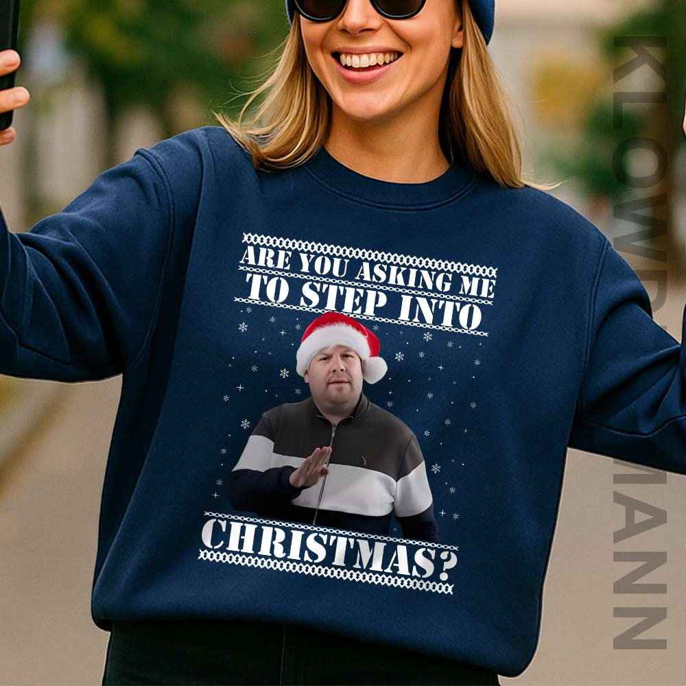 Are You Asking Me Step Into Christmas Smithy & Nessa Sweatshirt