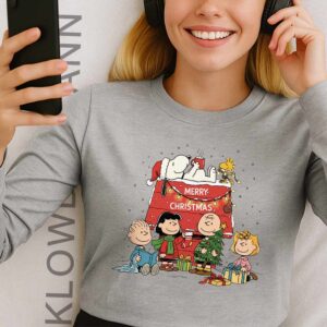 Charlie Brown Christmas Long Sleeve, Snoopy, Peanuts Christmas