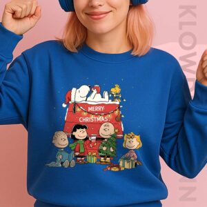 Charlie Brown Christmas Sweatshirt, Snoopy, Peanuts Christmas