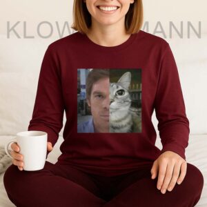 Dexter Morgan Cat Face Long Sleeve