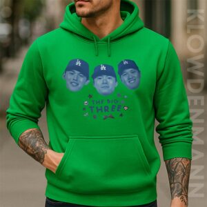 Dodgers The Big Three Hoodie, Los Angeles Dodgers