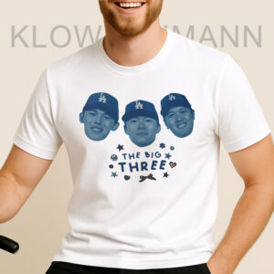 Dodgers The Big Three Shirt, Los Angeles Dodgers