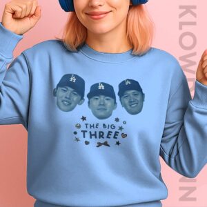 Dodgers The Big Three Sweatshirt, Los Angeles Dodgers