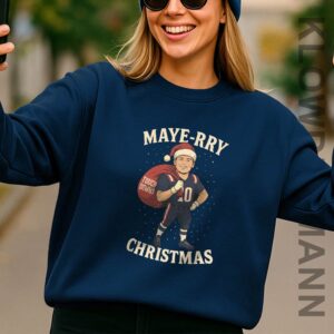 Drake Maye-RRY Christmas Sweatshirt