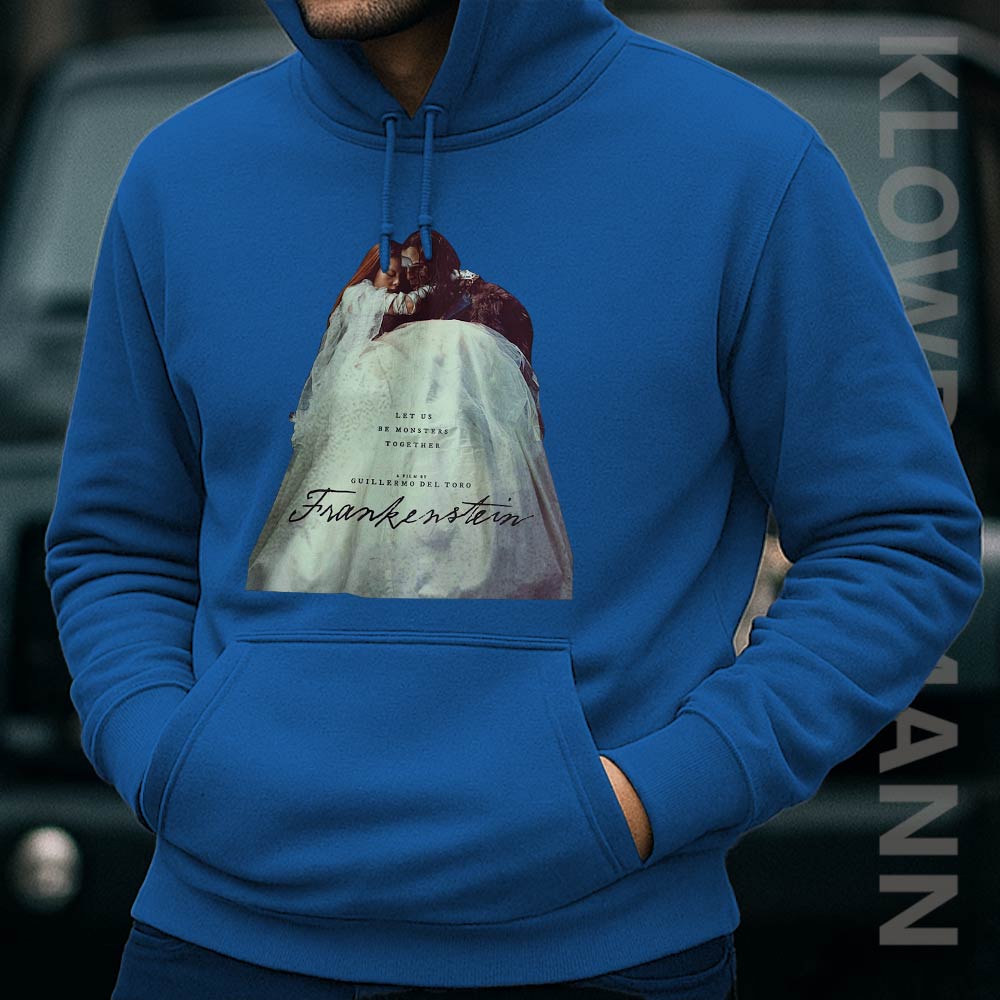 Elizabeth And Creature Monster Hoodie, Take Me With You, Frankenstein 2025 Poster