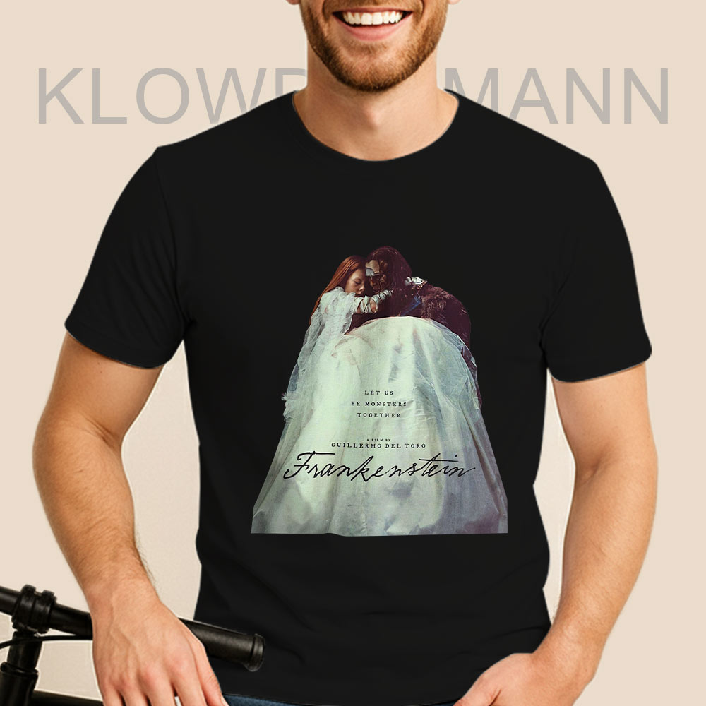 Elizabeth And Creature Monster Shirt, Take Me With You, Frankenstein 2025 Poster