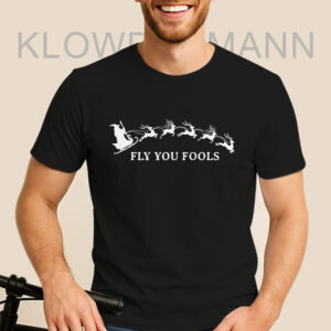 Fly You Fools Funny Christmas LOTR Shirt