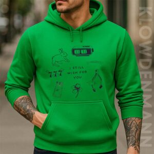 I Still Wish For You Hoodie, Lucky Charm Collage