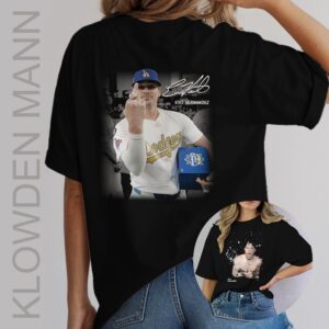 Kiké Hernandez We Don’t Give A Fuck Shirt, Middle Finger, Los Angeles Dodgers