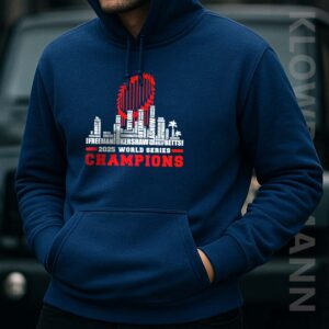 LA Dodgers 2025 All Team Player Champions Hoodie