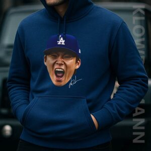 LA Dodgers Yoshinobu Yamamoto Hoodie, With Signature