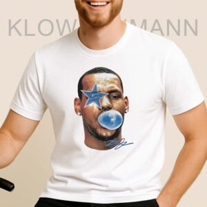 Lebron James Bubble Gum Blue Boxy Shirt, Los Angeles Lakers