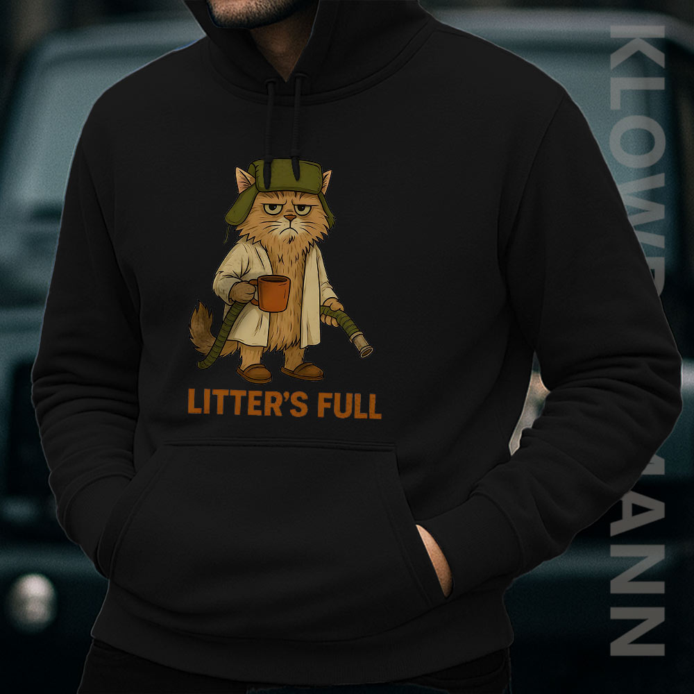 Litter's Full Cat Christmas Hoodie