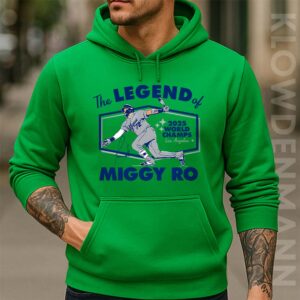 Miguel Rojas The Legend Of Miggy Ro Dodgers 2025 World Champs Hoodie