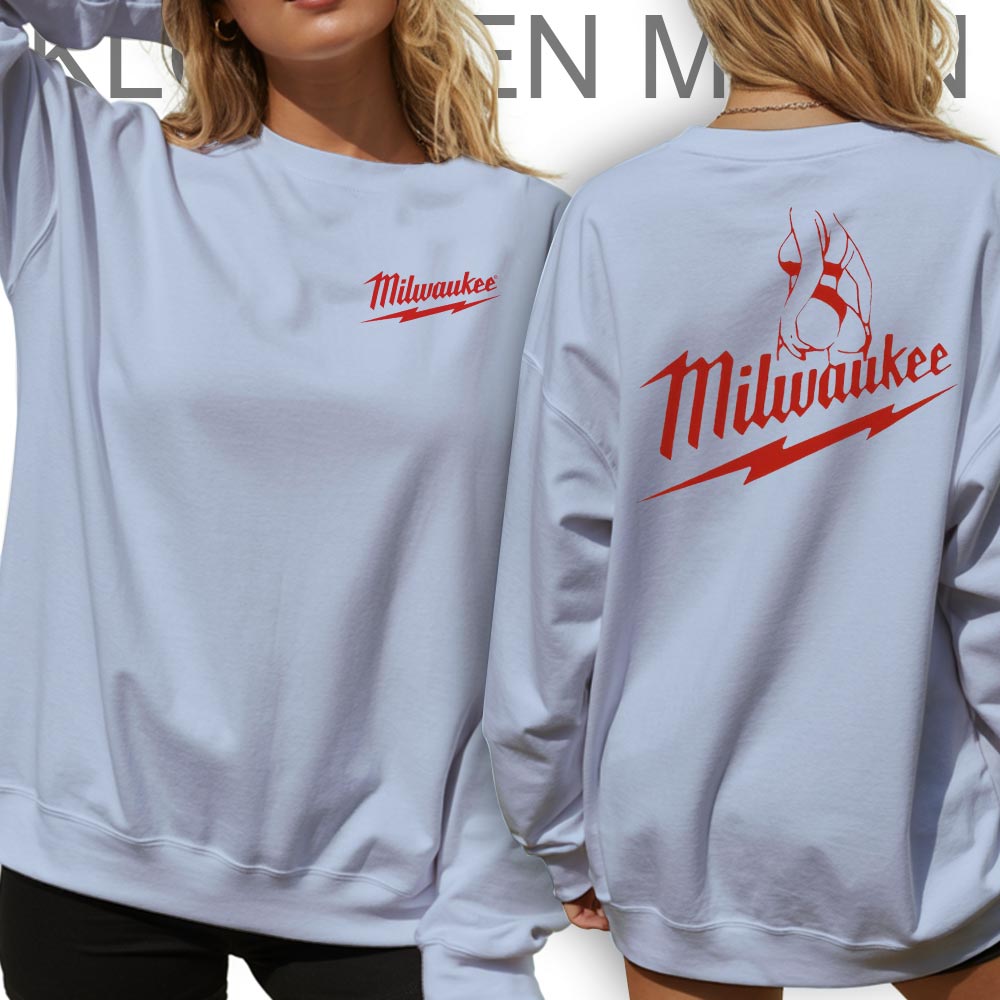 Milwaukee 2 Sided Sexy Girl Sweatshirt