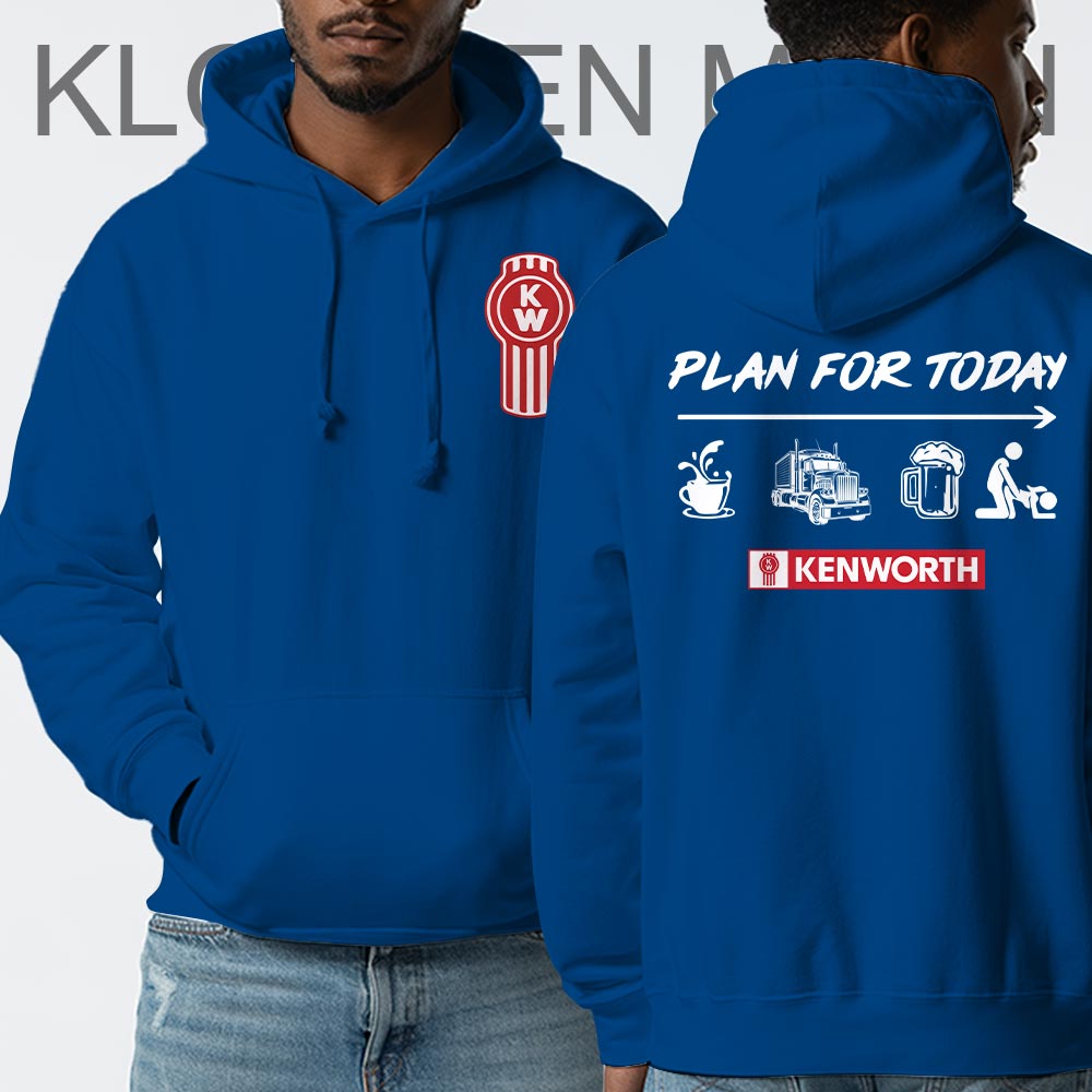 Plan for Today Kenworth Logo Hoodie