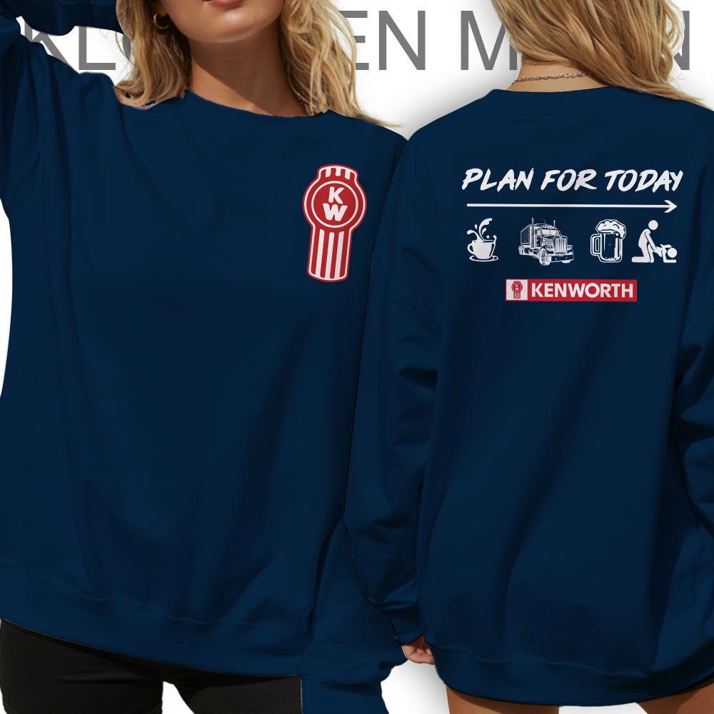 Plan for Today Kenworth Logo Sweatshirt