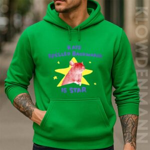 Rats Spelled Backwards Is Star Hoodie