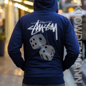 Stussy Fuzzy Dice Hoodie
