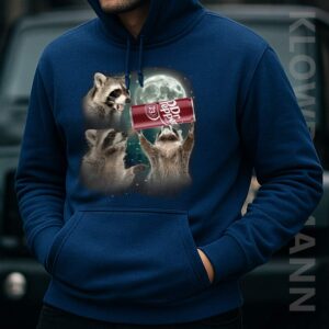 Three Raccoons Dr Pepper Hoodie