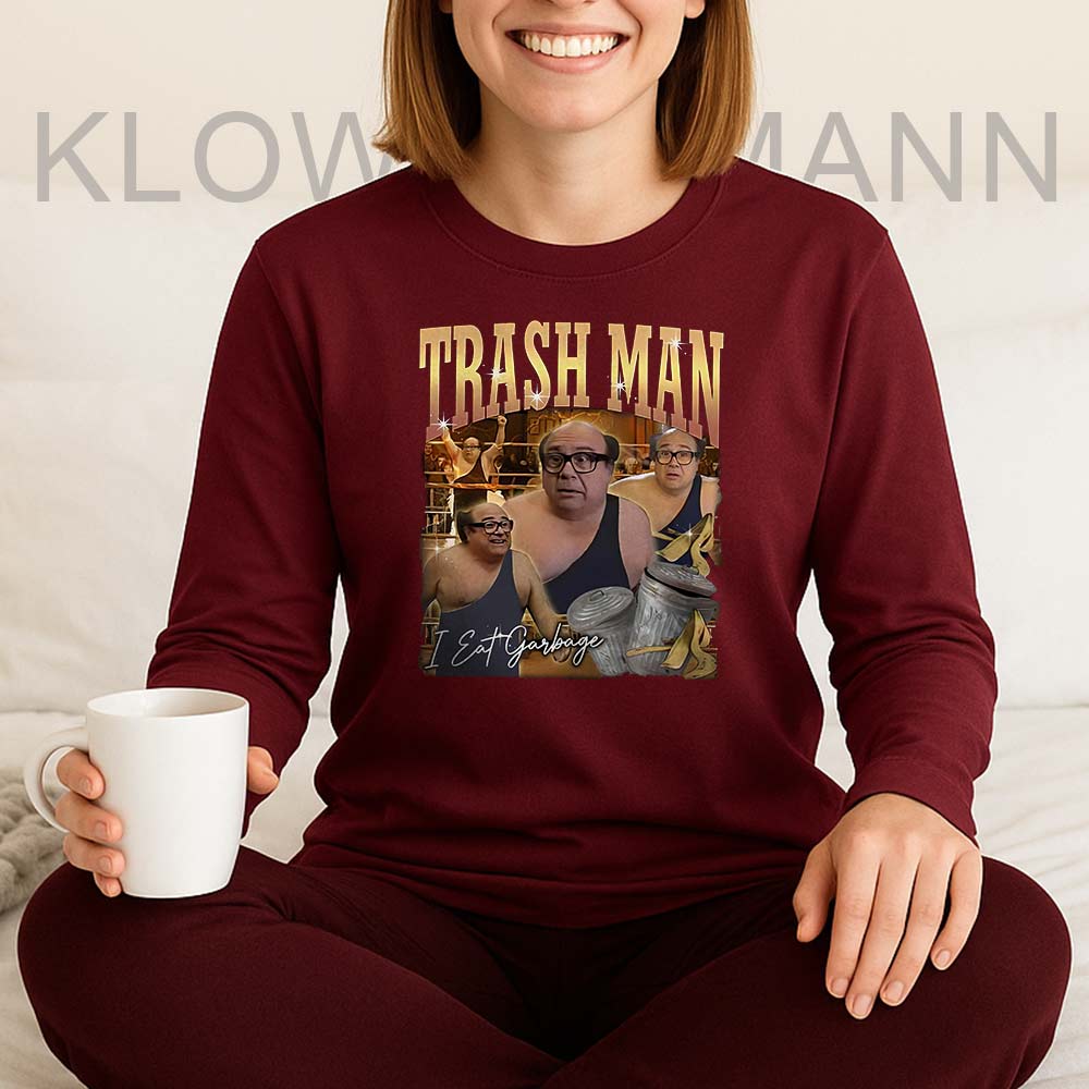 Trash Man Frank Reynolds Long Sleeve, I Eat Garbage