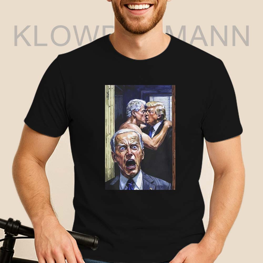 Trump x Bubba Yaoi Shirt, Trump Kiss Bill Clinton
