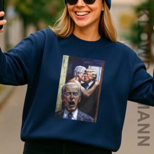 Trump x Bubba Yaoi Sweatshirt, Trump Kiss Bill Clinton