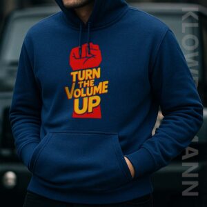 Turn the Volume Up Hoodie, Zohran Mamdani