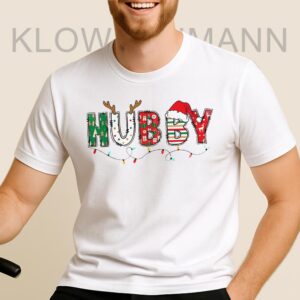 Wifey Hubby Christmas Shirt, For Couple