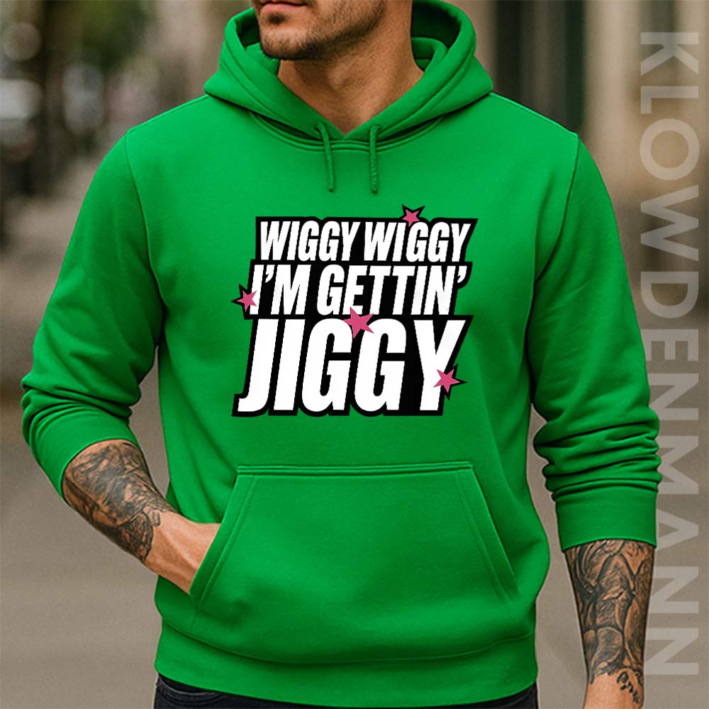 Wiggy Wiggy I’m Gettin’ Jiggy Hoodie, Five Boy Band 2025 UK Concert Tour